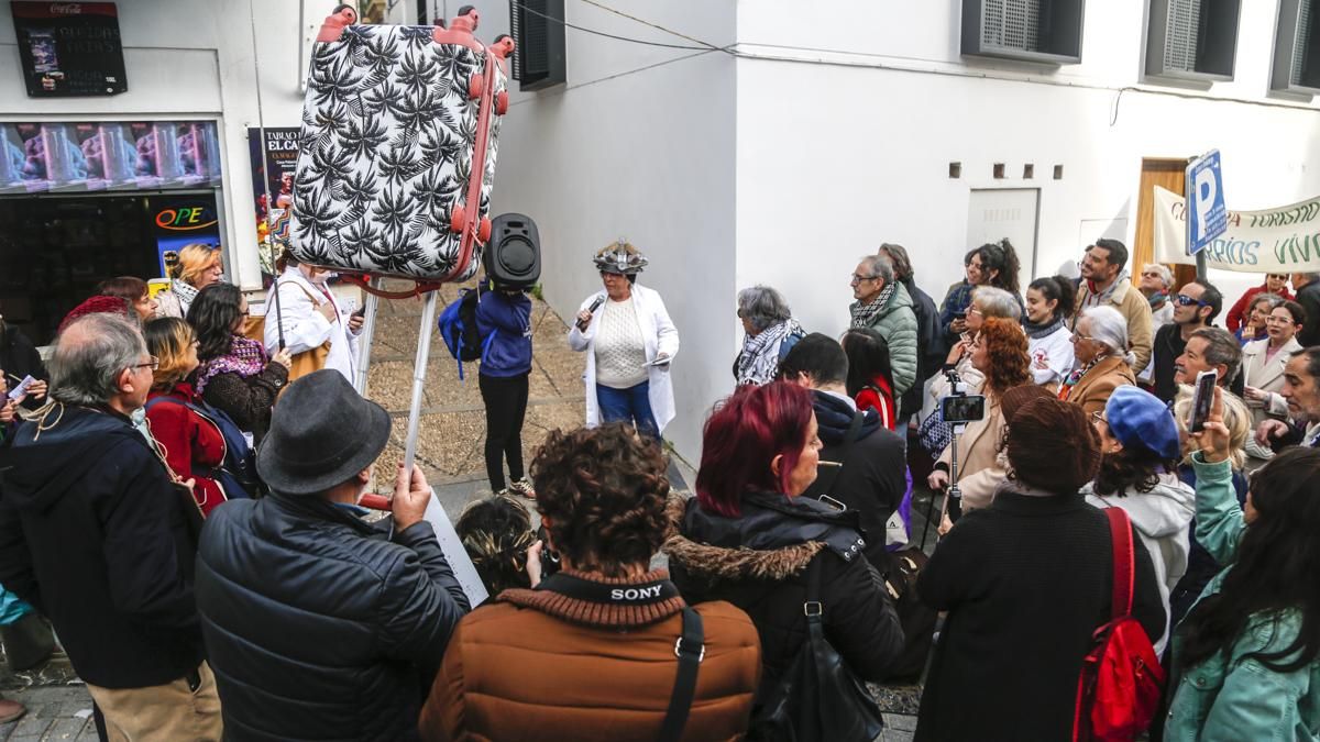 Free tour de vecinos por el centro contra el turismo masivo y por la vivienda