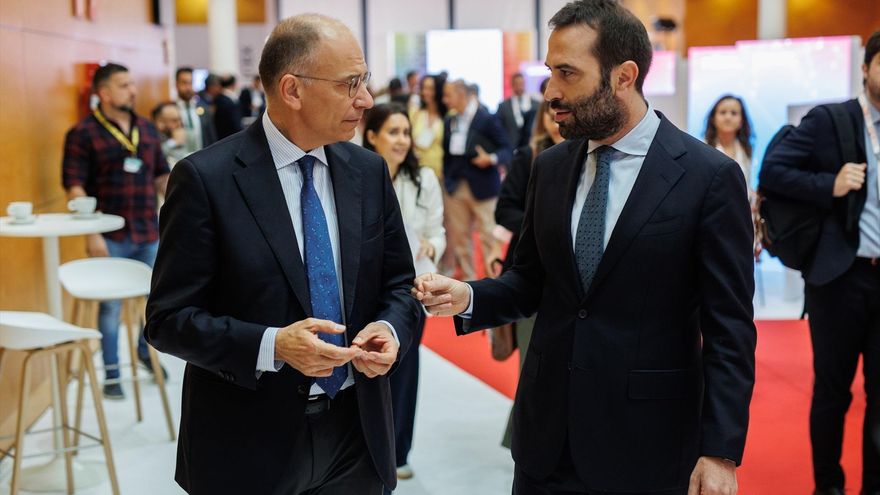 Letta: "El soberanismo nacional en la UE es un suicidio, y la consecuencia es que nuestro dinero acaba en EEUU"