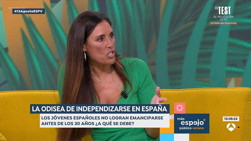 Isabel Rábago, sobre vivienda: "Es una estafa que mis impuestos paguen el paro a niños que quieren disfrutar del verano"
