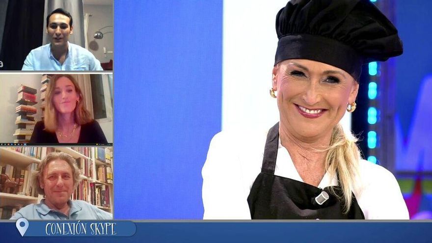 Así fue 'La última cena' de Cifuentes, con sorpresa de su familia, visita de 'Aguirre' y confesión sobre sus errores en política