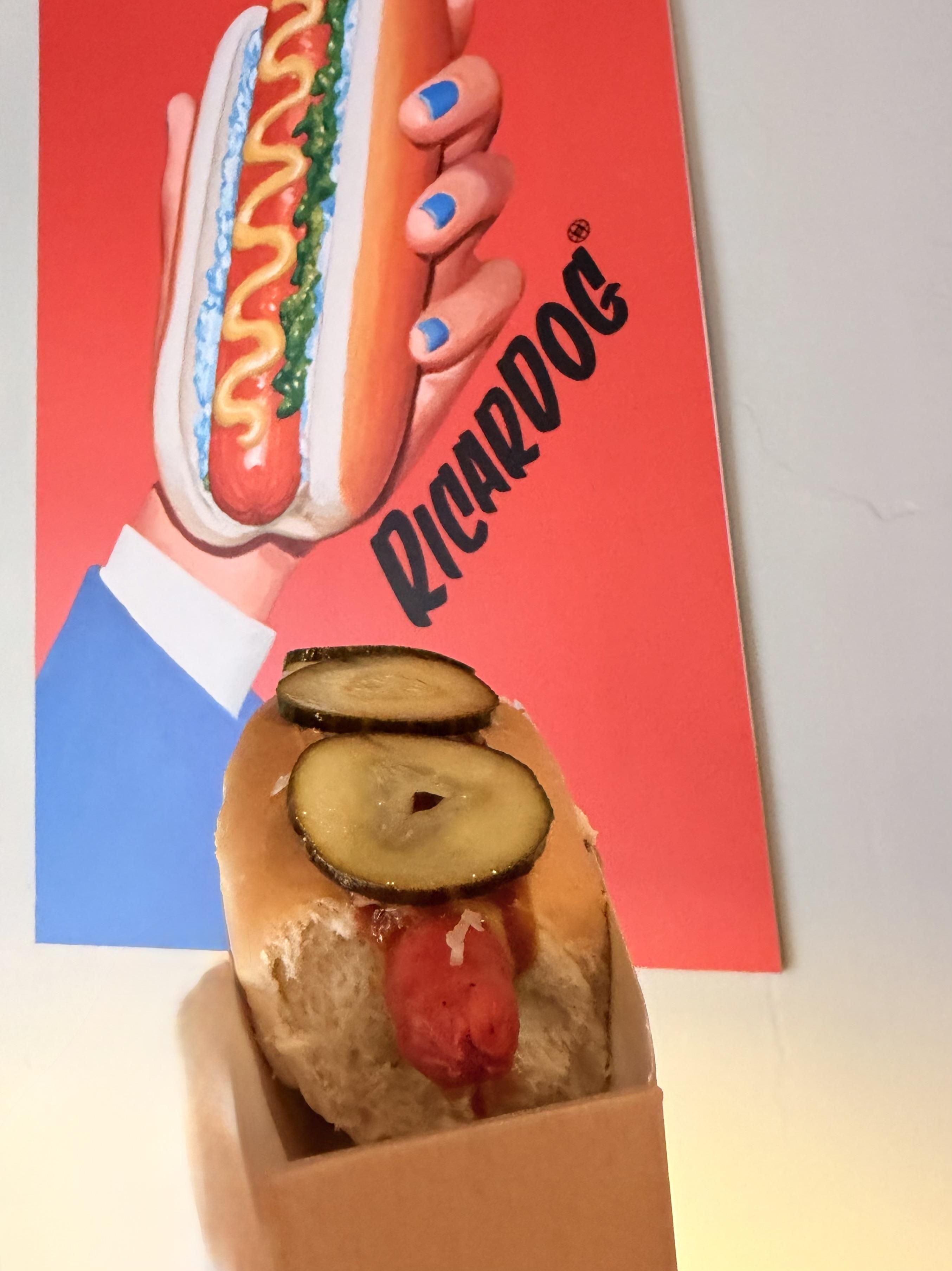 Perrito caliente en Ricardog