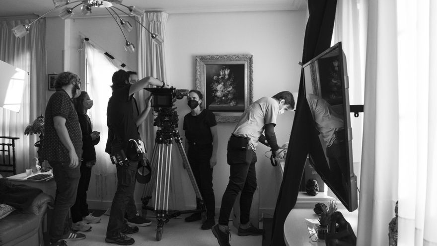 Rodaje del cortometraje 'No hay fantasmas'