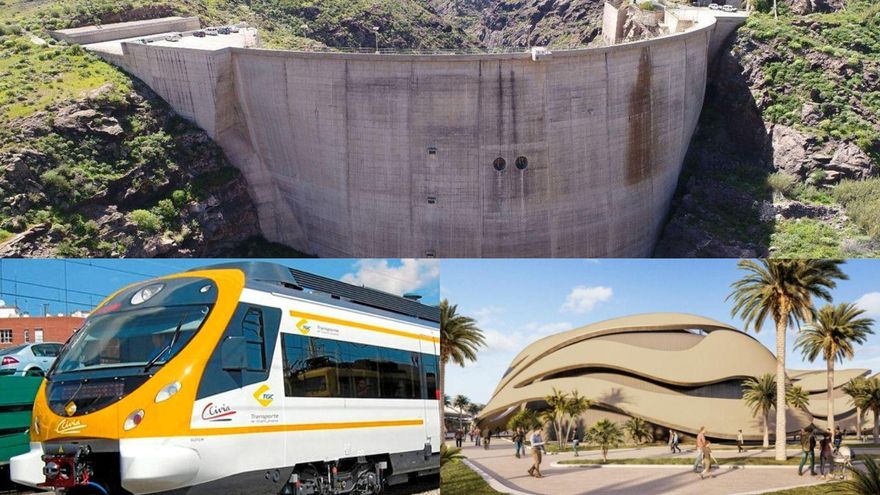 El tren, Salto de Chira y Dreamland en los programas electorales al Cabildo de Gran Canaria