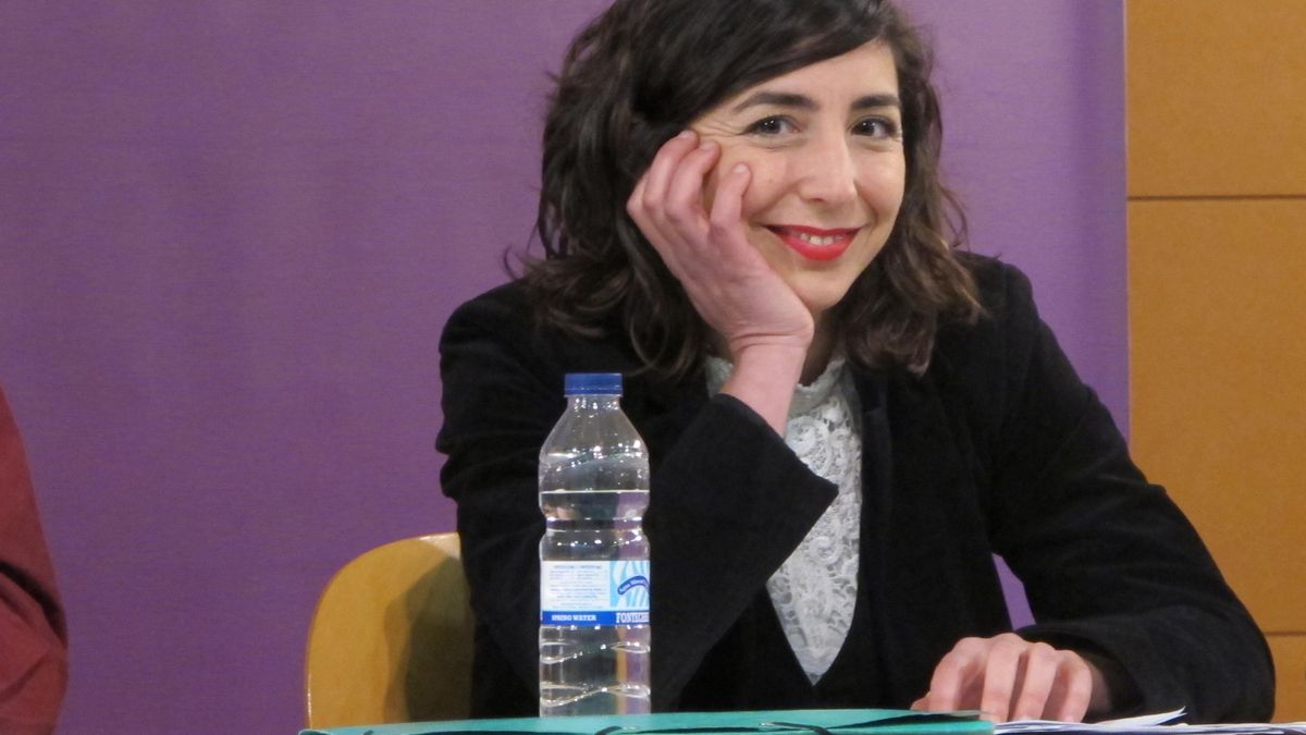 La secretaria general de Podemos Navarra, Laura Pérez Ruano.