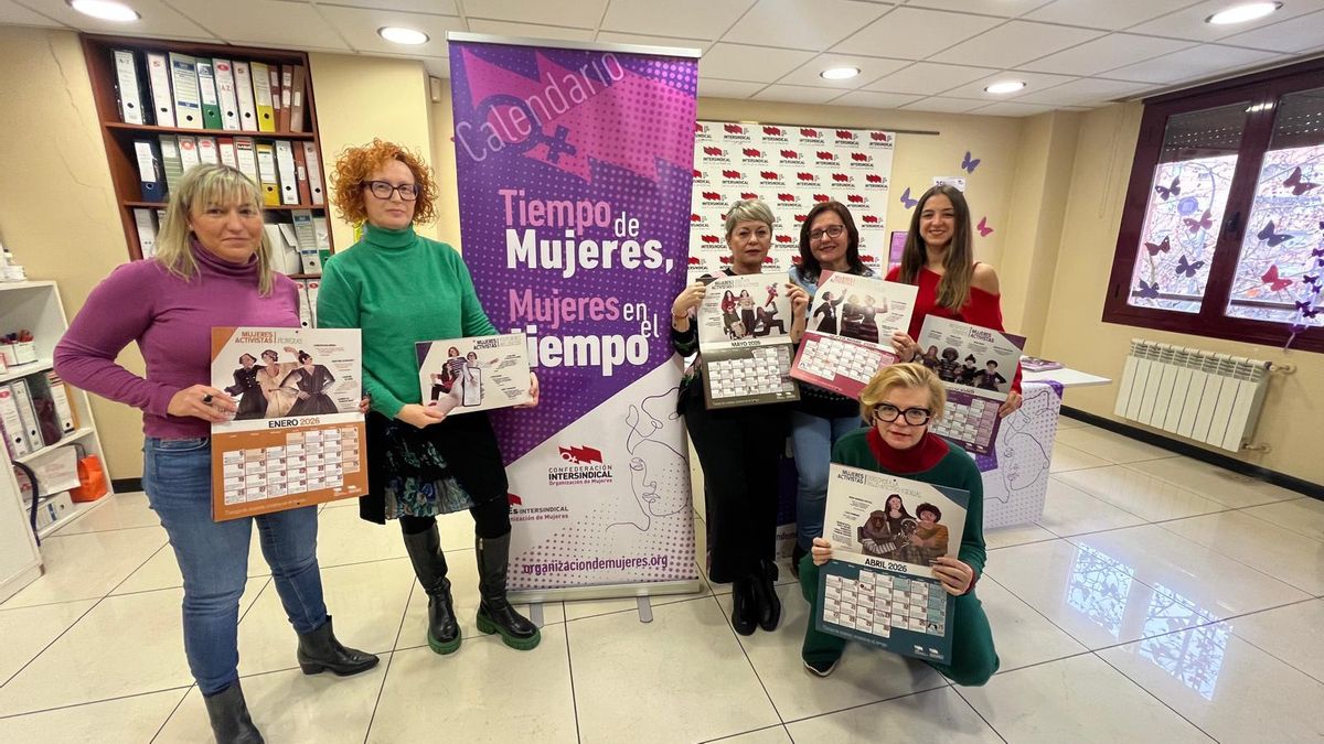 Más de cuarenta mujeres se unen para crear un calendario que pone en valor el papel de las activistas