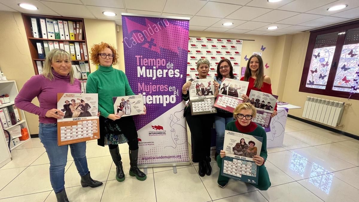 Más de cuarenta mujeres se unen para crear un calendario que pone en valor el papel de las activistas