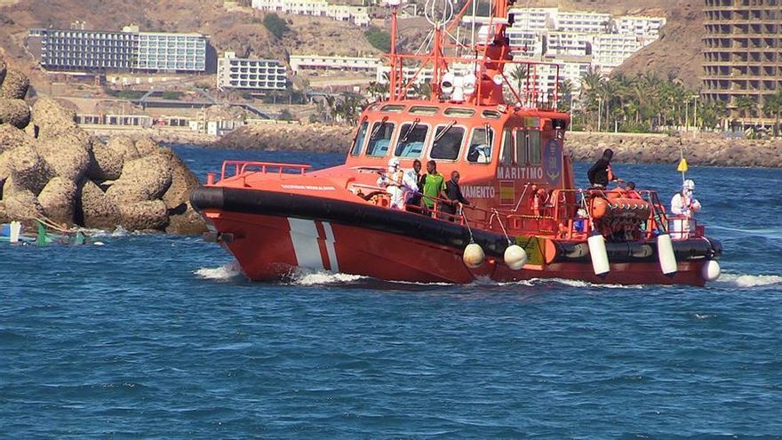 Rescatadas cinco pateras con 152 personas en altar mar al sur Gran Canaria