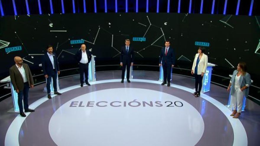 La TVG propone un único debate con PP, BNG, PSOE, Sumar y Podemos pero deja fuera a Vox y Jácome