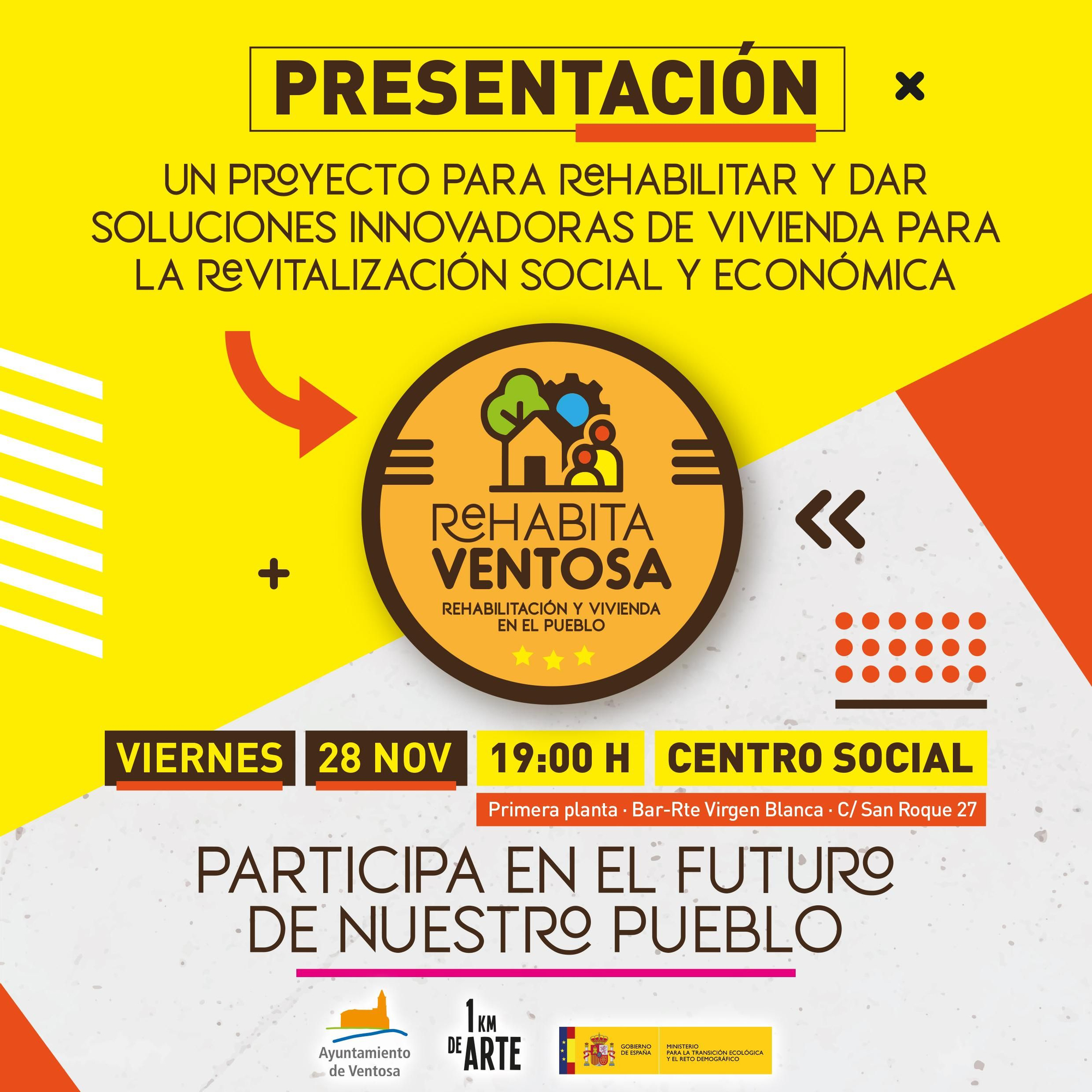 Presentación del Proyecto ReHabita de Ventosa