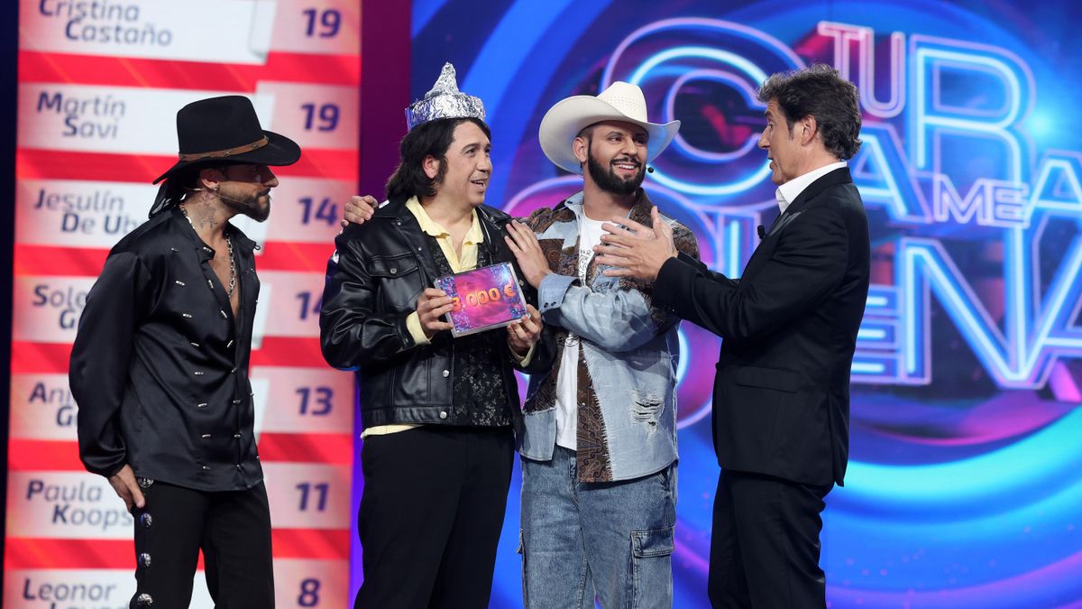 J Kbello cede a Aníbal Gómez el premio de 'Tu cara me suena'