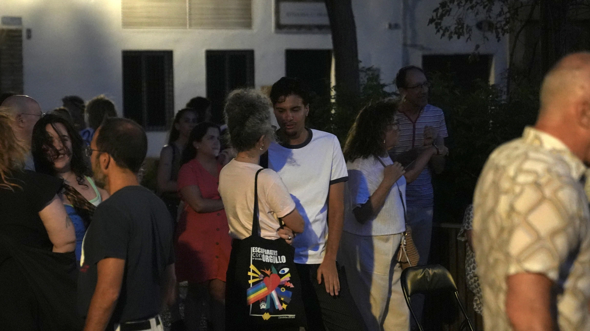 Proyección de cine simbólica en la plaza San Agustín