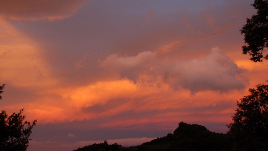 Nubes en La Palma.
