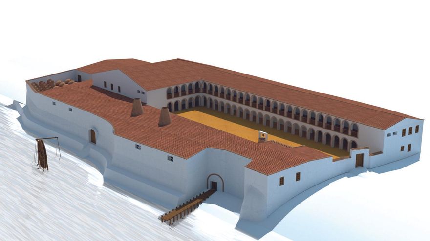 Pasen y vean cómo eran las Almonas de Triana: 3D para pasear por la fábrica que hacía el mejor jabón del mundo