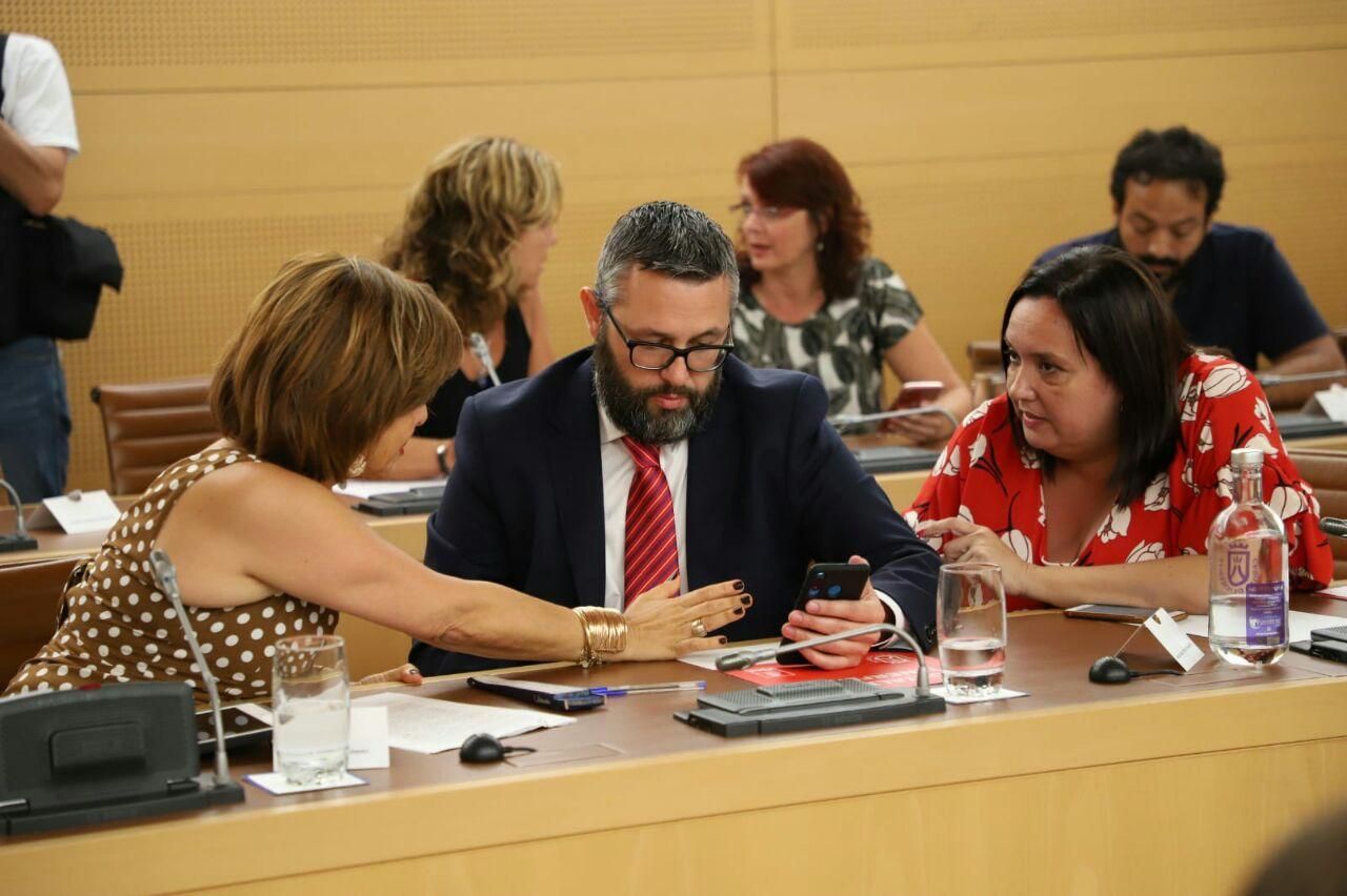 Pleno extraordinario en el Cabildo de Tenerife