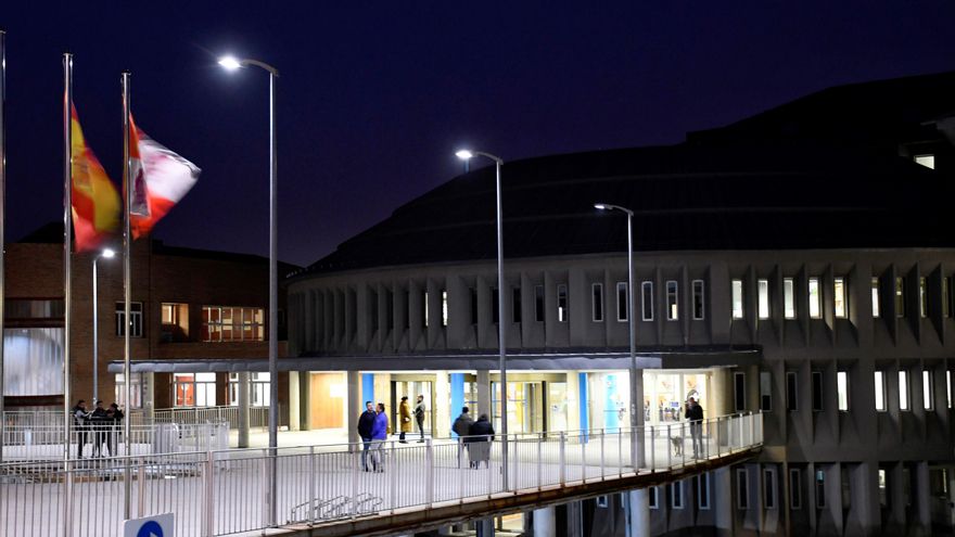 Se rompe una tubería en el Hospital de Segovia durante las lluvias