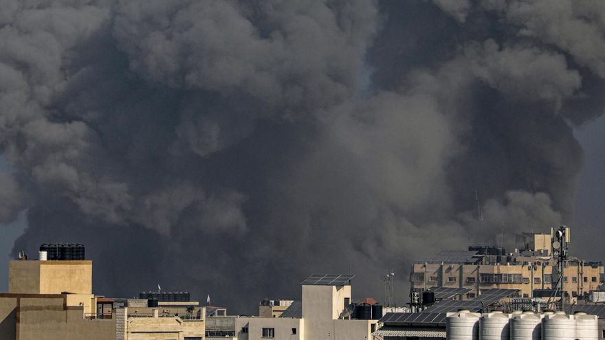 Ataques sobre Gaza, a 6 de noviembre de 2023