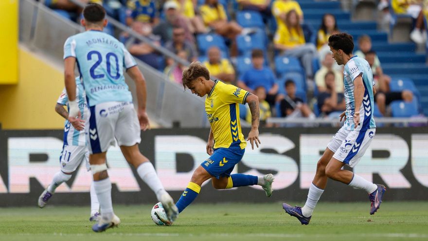 Un golazo de Rafa Rodríguez congela a Las Palmas