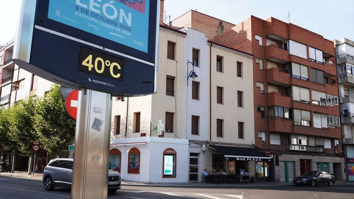 Las muertes atribuibles al calor se duplican en Castilla y León: León registra 20 fallecimientos en julio