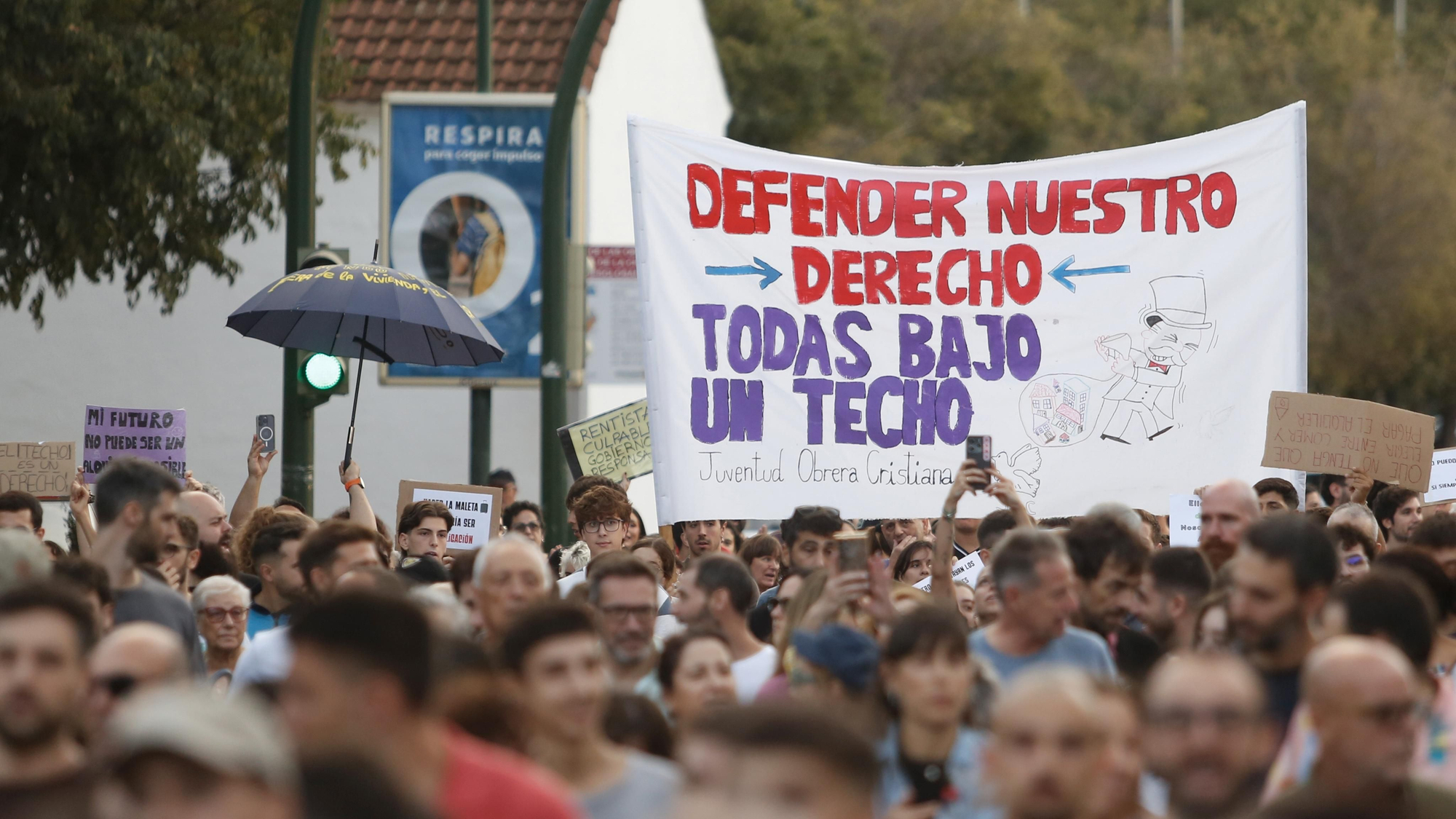 Manifestación por la vivienda
