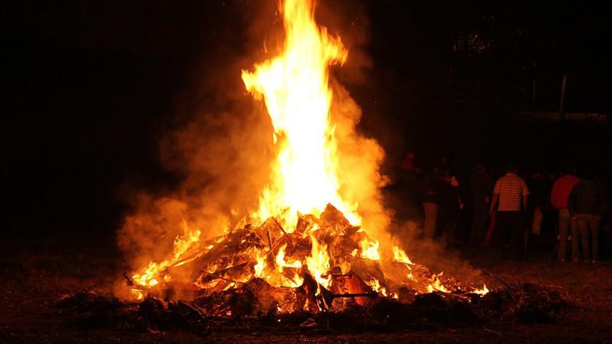 Hoguera fiesta de San Juan