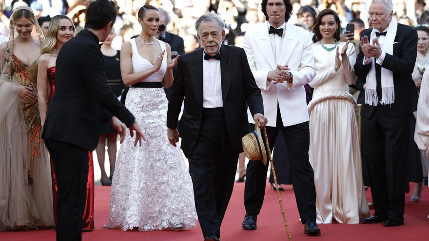 Francis Ford Coppola paraliza Cannes con su hiperbólica y fallida ‘Megalópolis’