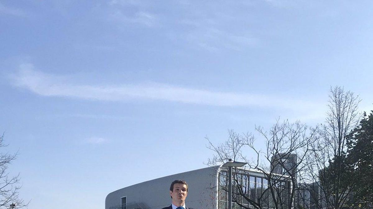 Pablo Casado durante el acto de campaña en Santander. | PP