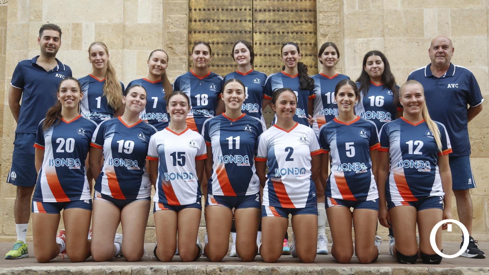 Presentación de los equipos sénior de la Academia Voleibol Córdoba