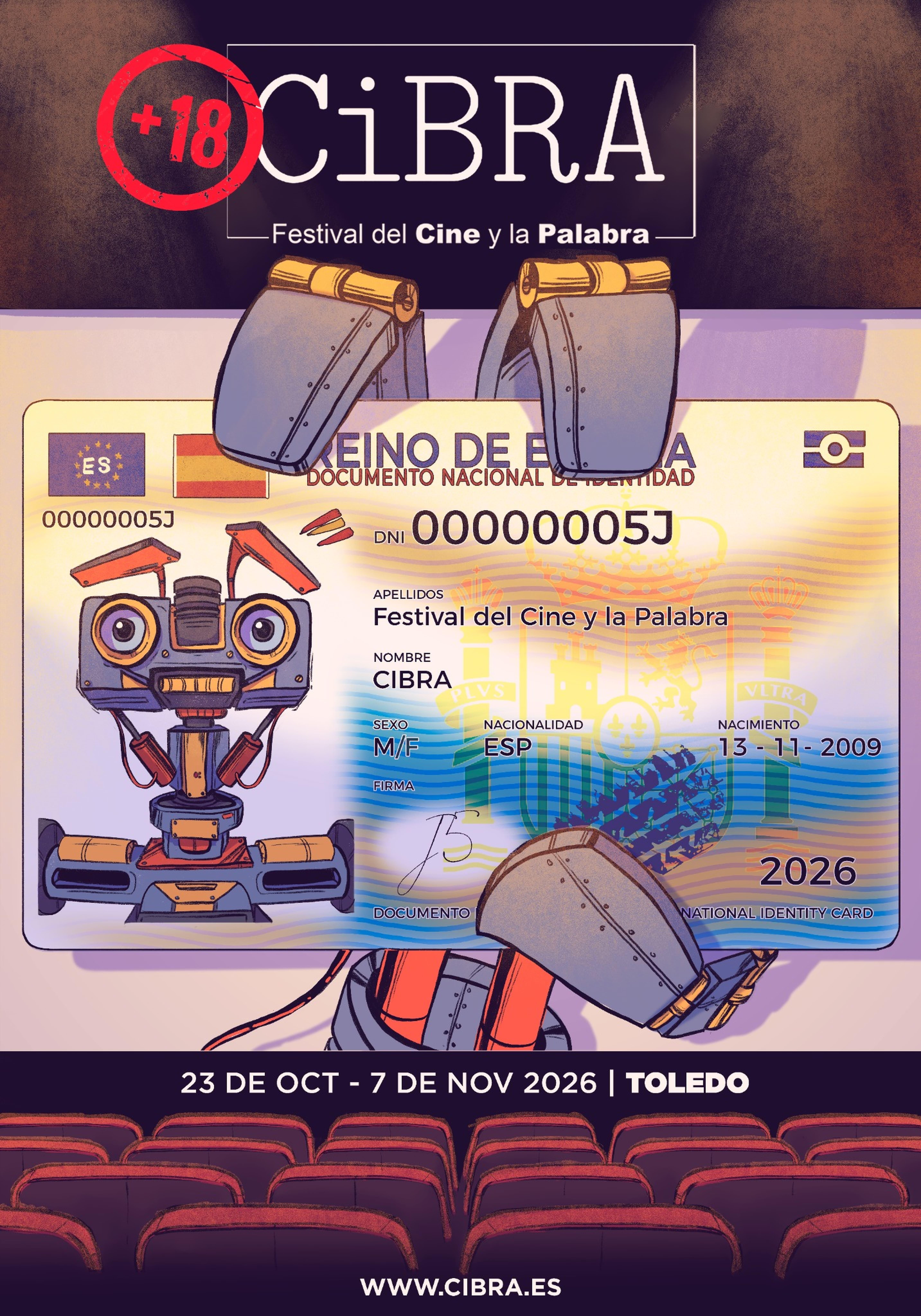 Cartel de CIBRA 2026
