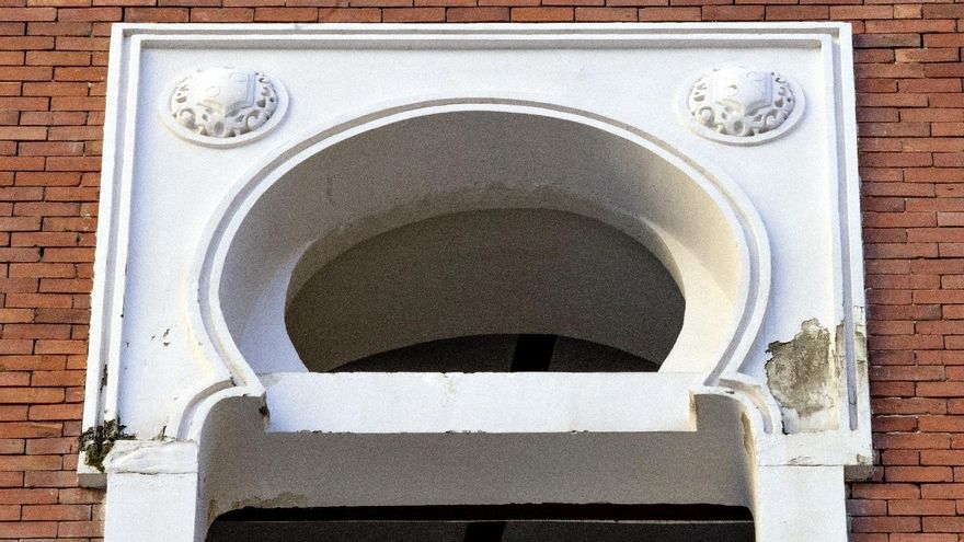 Daños por humedad en el centenario Beti-Jai, la capilla sixtina de la pelota vasca