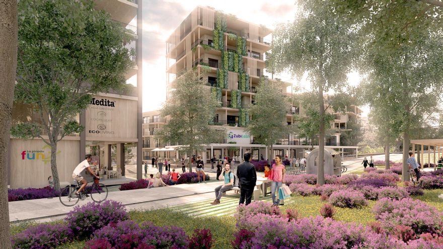 Los edificios de La Pinada serán de tres y cuatro alturas