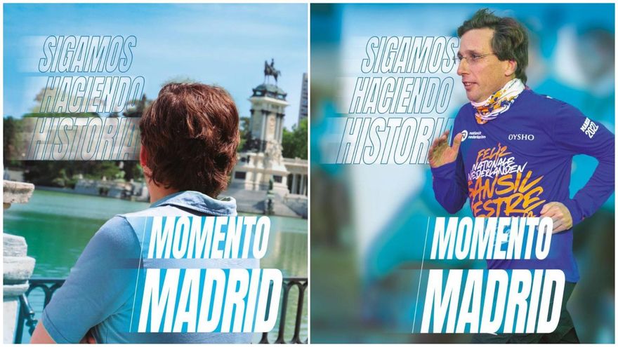 Carteles de campaña de José Luis Martínez-Almeida.