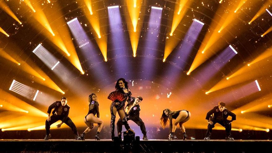 Así ha sido el espectacular tercer ensayo de Chanel antes de la final de Eurovisión 2022