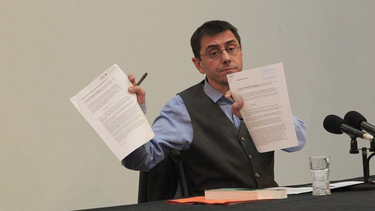 El cofundador de Podemos Juan Carlos Monedero.