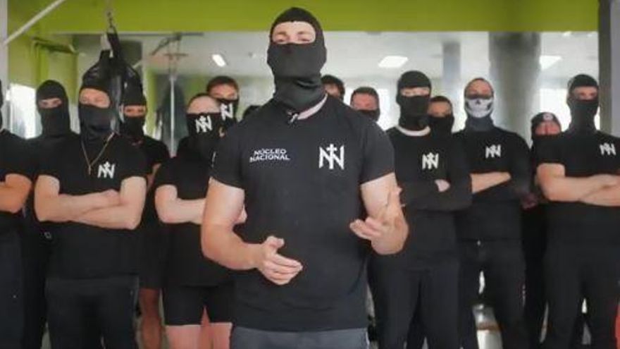 Captura de pantalla del vídeo de la Asociación Núcleo Nacional