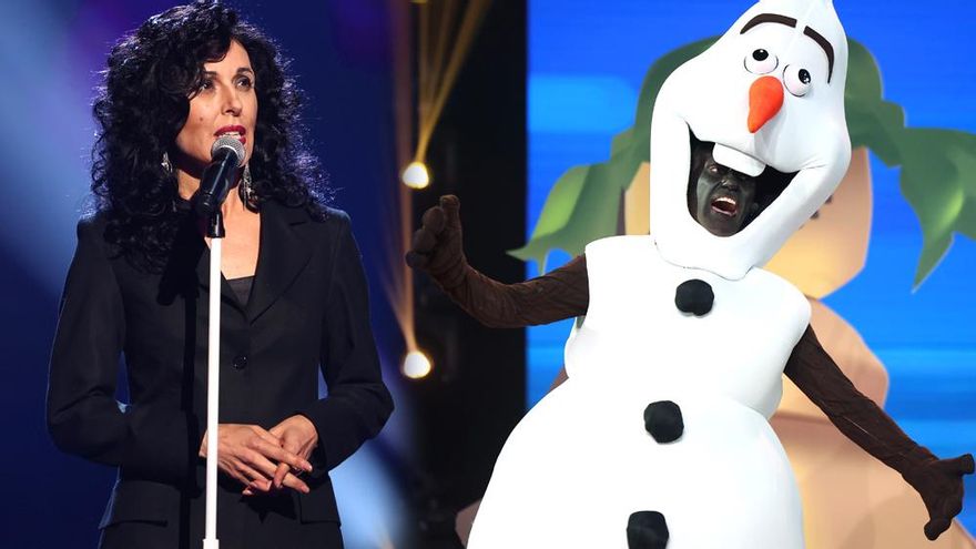 Raquel Sánchez Silva se consagra con Luz Casal en 'Tu cara me suena', que da poco premio al genial Olaf de Miguel Lago