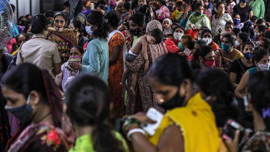 Vacunación en la India