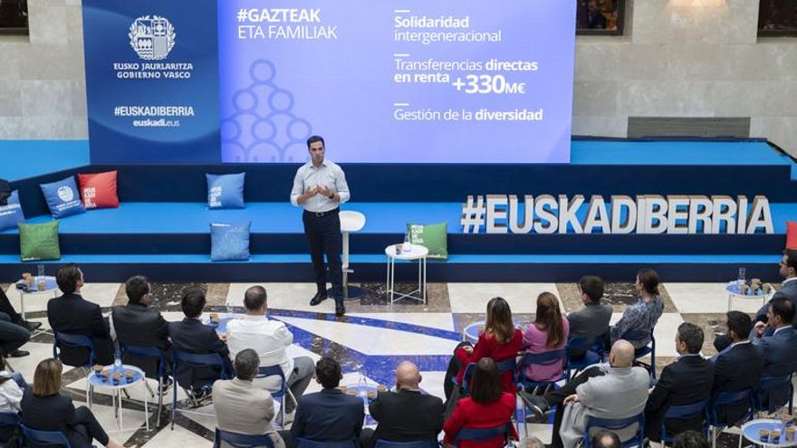 Pradales nombrará un comisionado para diseñar la "Euskadi berria" con un presupuesto de 260.000 euros