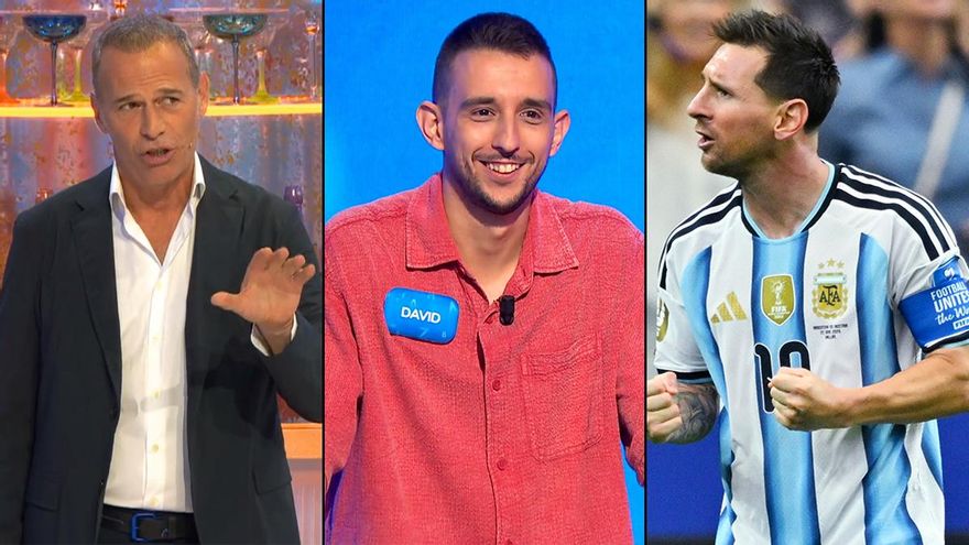 'Amor o lo que surja' (6.8%) arranca mal y 'Pasapalabra' (15.1%) supera con nota una tarde clave pese a Leo Messi (31.1%)