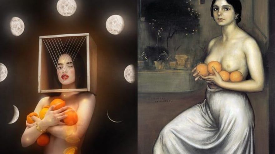 Cuando Rosalía le cantó a Julio Romero de Torres