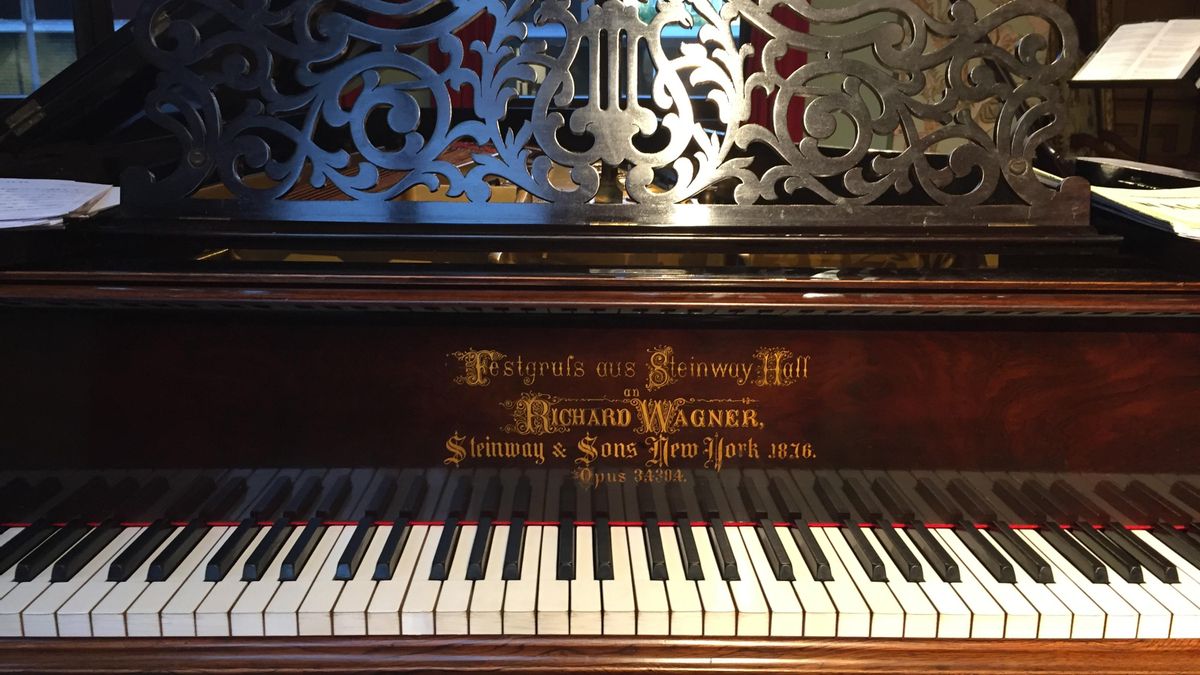 El piano regalado por Steinway a Wagner.
