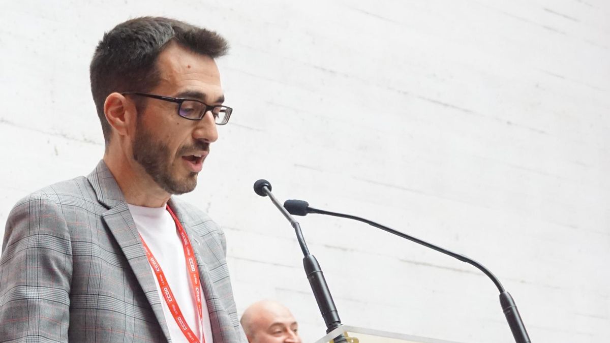 Rodrigo Alfaro, nuevo secretario general de CCOO La Rioja