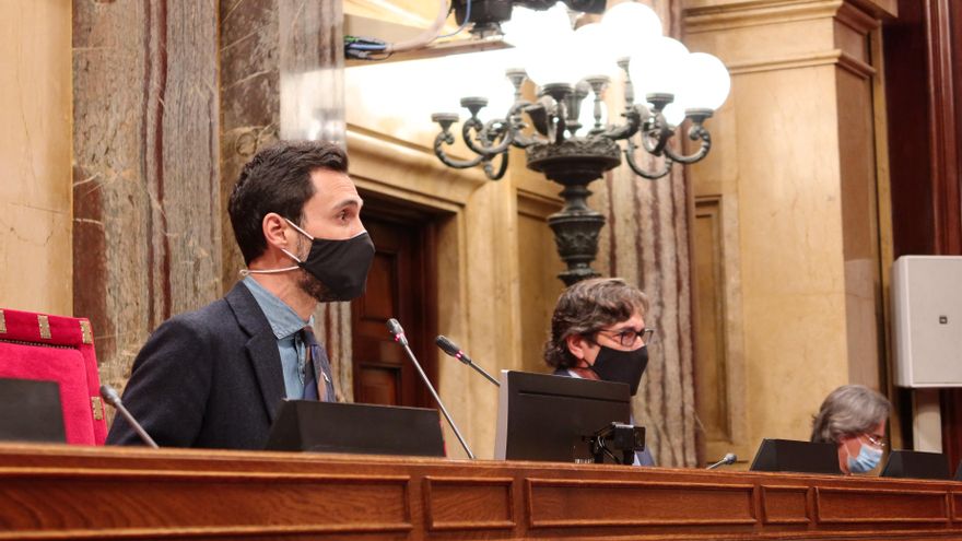 El presidente del Parlament, Roger Torrent