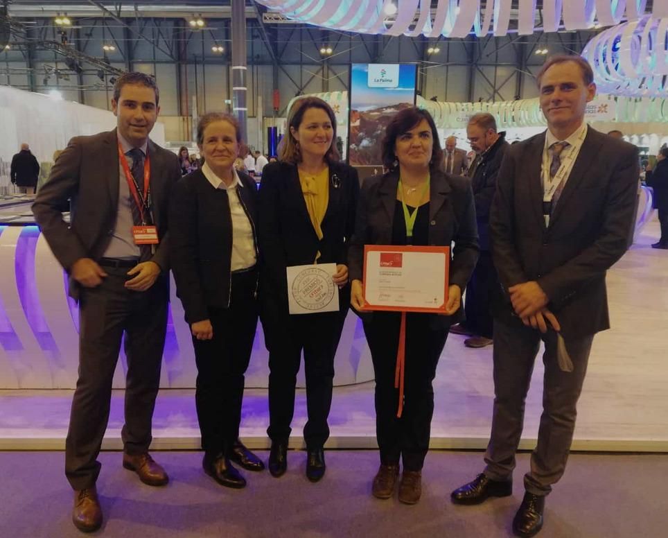 Ana García ha recibido varios reconocimiento por su labor empresarial. ASTROLAPALMA