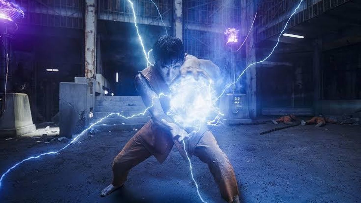 Ryu marcándose uno de sus hadoukens