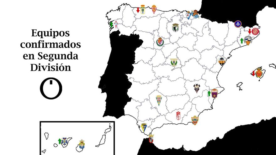 El mapa de Segunda División 2026-27: estos son los 21 rivales del Córdoba CF