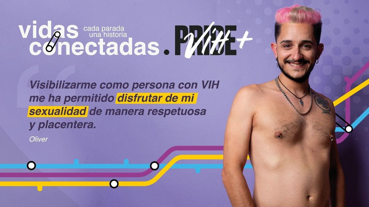 Una plataforma de personas con VIH denuncia la "censura" de su campaña en Metro de Madrid por incluir una foto en bañador