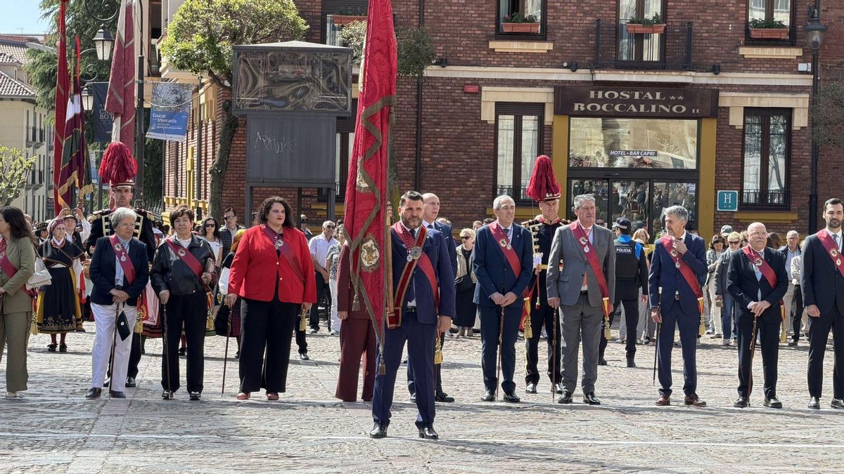 Llegada de la Corporación Municipal a San Isidoro en Las Cabezadas 2026.