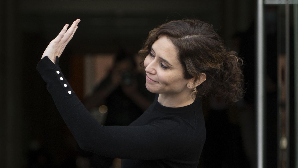 La presidenta de la Comunidad de Madrid, Isabel Díaz Ayuso.