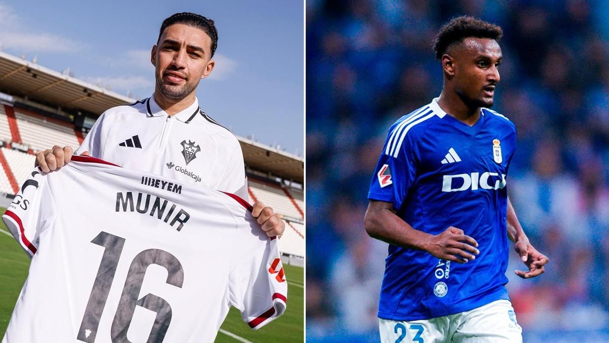 Munir y Hassan, en Albacete y Real Oviedo