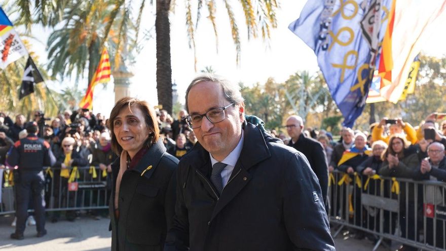 JxCat pide una Junta de Portavoces del Parlament para rechazar la sentencia contra Torra